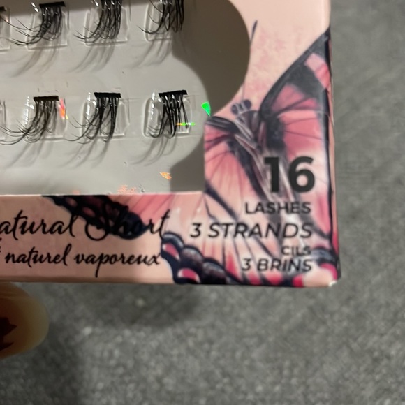 Ioni Handmade Customizable Reusable Lightweight Lashes Wispy Natural Short - Picture 2 of 6